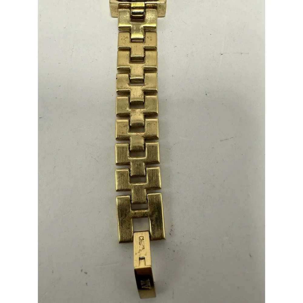 Anne Klein Diamond 10/8512 New Battery Ladies MOP Tank Watch 17MM 7